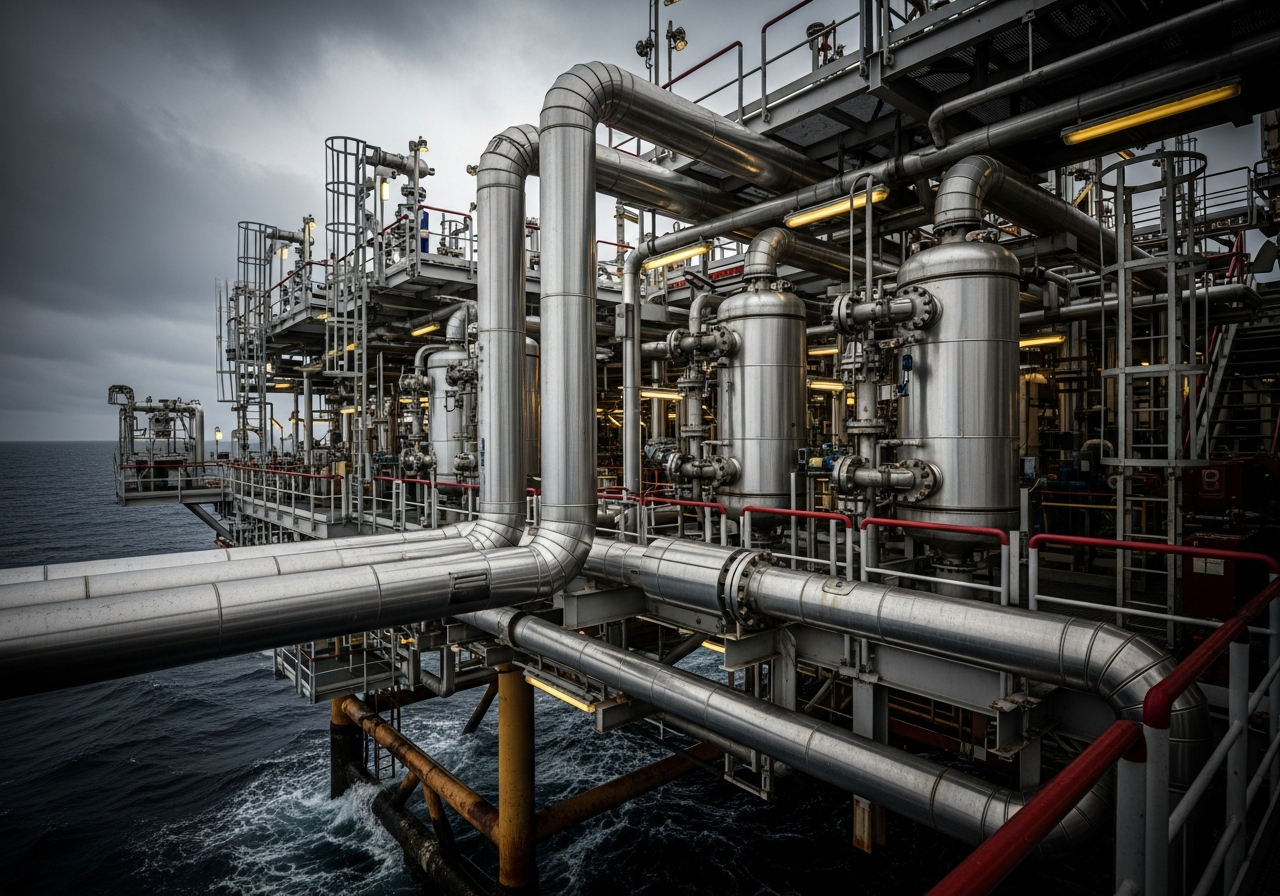 Oil & Gas Industrial - Aluminum components for pipelines, pressure systems, and energy infrastructure