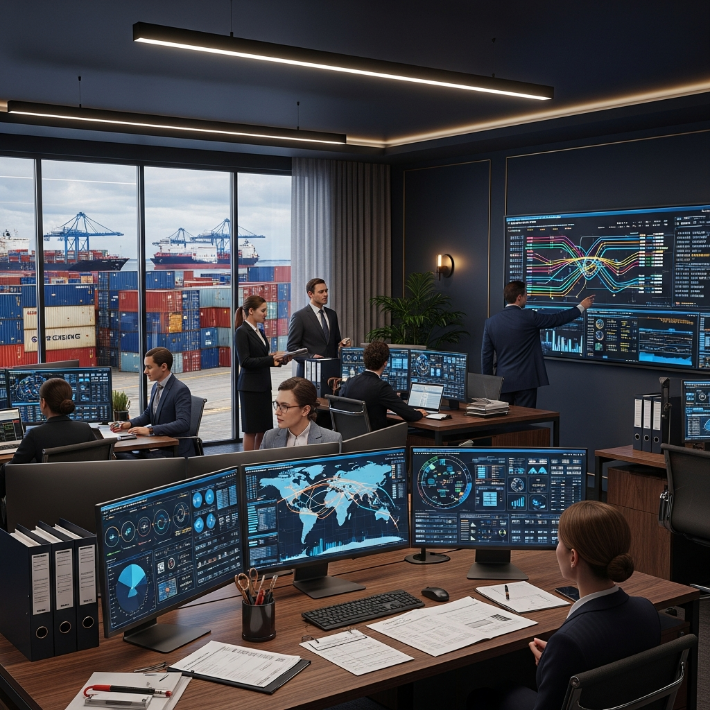 Trade compliance documentation and customs coordination for energy sector exports